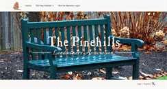 Desktop Screenshot of pinehills.net